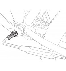 Llave Extractor De Pedalier Topeak