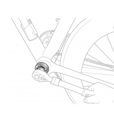 Llave Externa De Cazoletas Topeak