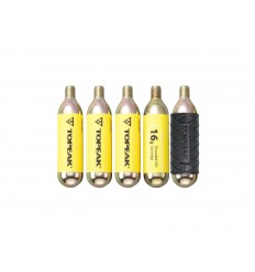 Cartucho Co2 16G (5Pcs)+Funda Topeak