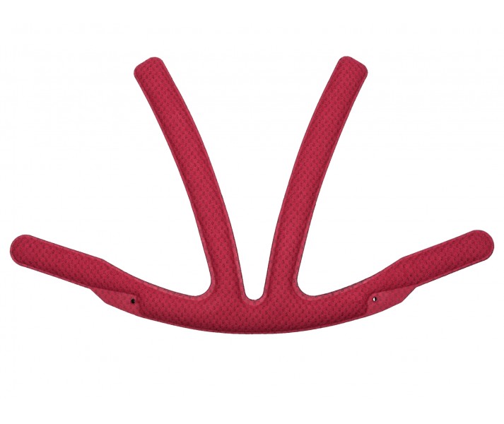 Almohadillas para casco Bontrager Aeolus Rojo