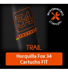 Mantenimiento Completo Horquilla Fox 34 Cartucho FIT