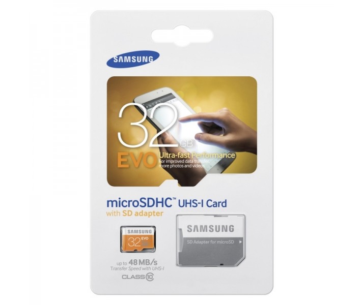 Tarjeta microSDXC Samsung 32gb clase 10