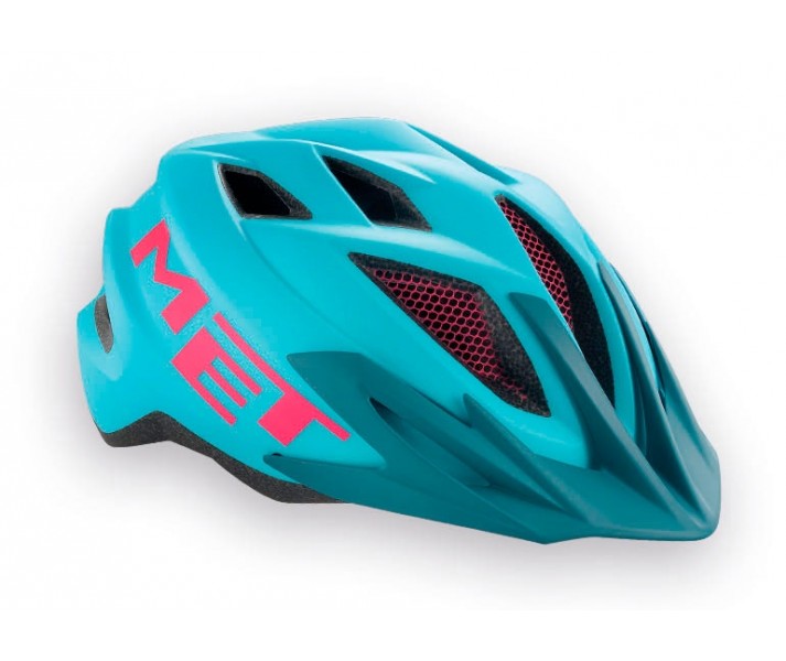 Casco Met Crackerjack Infantil Azul/Mag