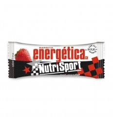 Caja de Barritas energética Nutrisport sabor fresa 24 Unidades