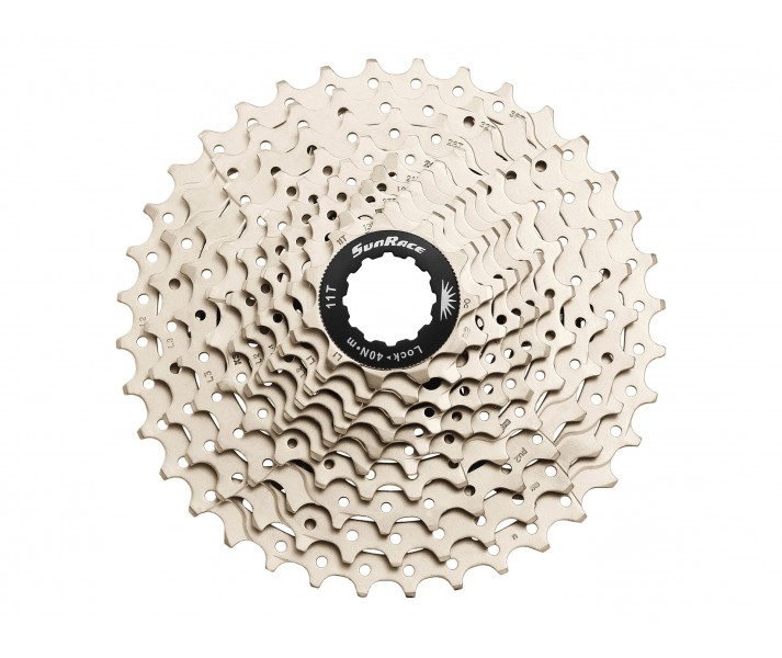 Cassette SunRace CSMS1 10v. 11-36 Champagne-Negro