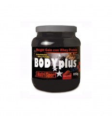 Proteínas + Hidratos de Carbono Nutrisport Bodyplus sabor fresa 850g