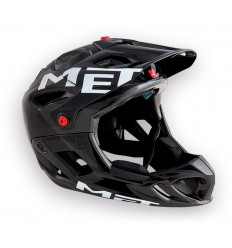 Casco Met Parachute Negro Rayo