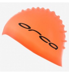 Gorro de natación Orca Silicone Swim Cat Naranja