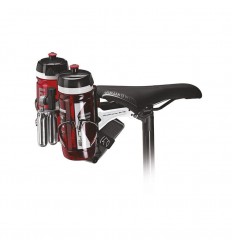 Soporte Portabidón Elite Skekane Sillín Triathlon Negro