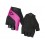 Guantes Giro MUJER Tessa Gel Negro/Rosa