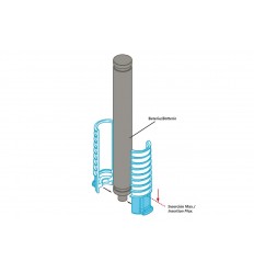 Adaptador Massi Di2 (Tija Sillin Carb. 27.2mm)