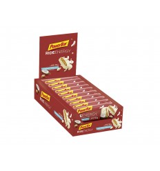 Caja Barritas PowerBar Ride Energy Coco Hazelnut Caramelo 18uds.