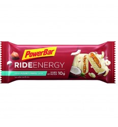 Caja Barritas PowerBar Ride Energy Coco Hazelnut Caramelo 18uds.