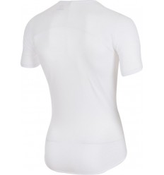 Camiseta Interior Castelli Pro Issue Manga Corta Blanco