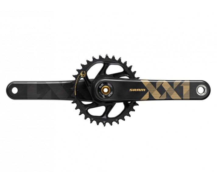 Bielas Sram XX1 Eagle DUB Boost 34D Negro/Dorado