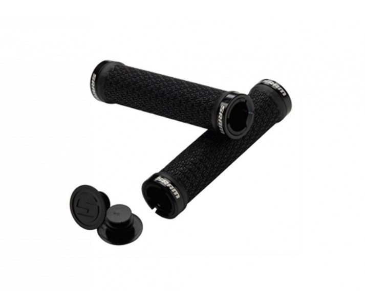 Puños Sram Locking Grips Double Clamp color Negro