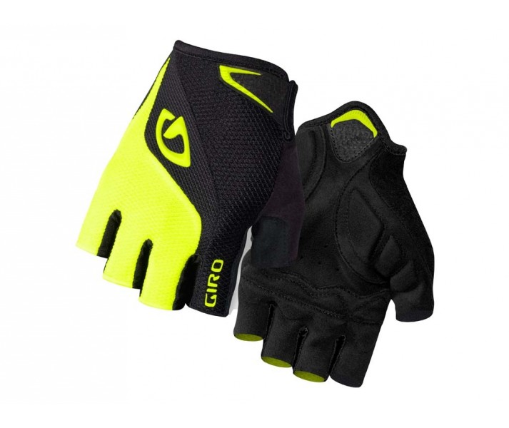 Guantes Giro Bravo Gel Black/Highlight Yellow