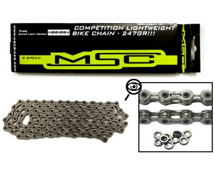 Cadena Msc 9V. 112 Eslabones Fabregues Bicicletas