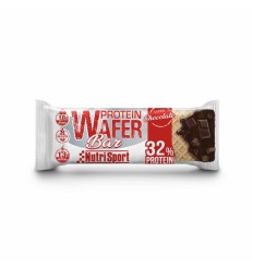 Caja de Barritas Nutrisport Protein Wafer sabor Chocolate 15 Unidades