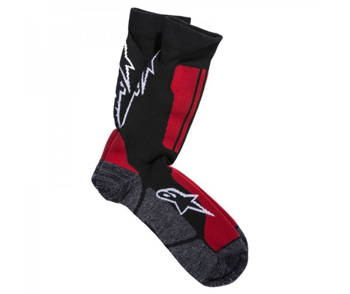 Calcetín Alpinestars Crew Negro/Rojo