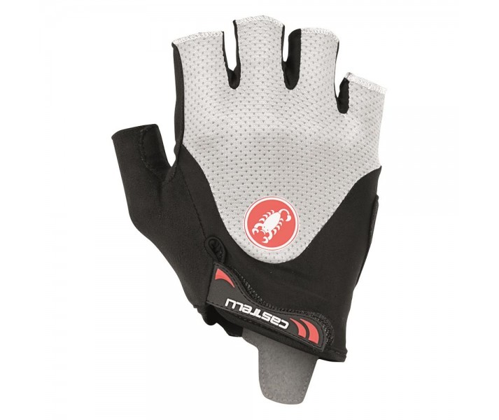 Guante Castelli Arenberg Gel 2 Negro / Blanco