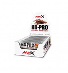 Proteinas Amix Hd-Pro Protein Bar Avellana-Chocolate 20x60gr