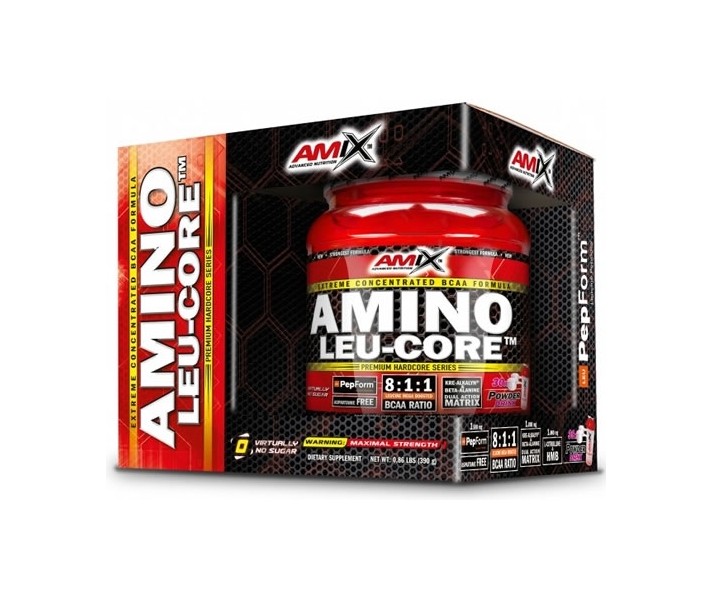 Aminoacidos Amix Leu-Core 390Gr Box Arandanos
