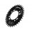 Plato Rotor Montaña Ovalado QX1 36T BCD76 X1 Negro