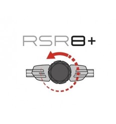 Sistema De Rentención Rudy Project Rsr8 + Kit Para Wing57/Airstorm Blanco/Rojo