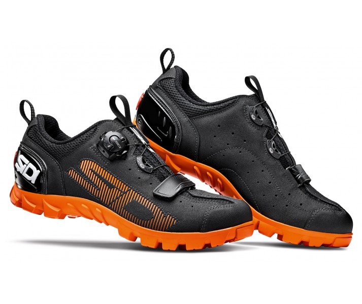 Zapatillas Sidi Mtb SD15 Negro/Naranja