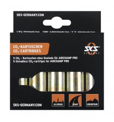 Pack Cartuchos De Aire Comprimido SKS Airchamp Pro 16 gr (5unidades)