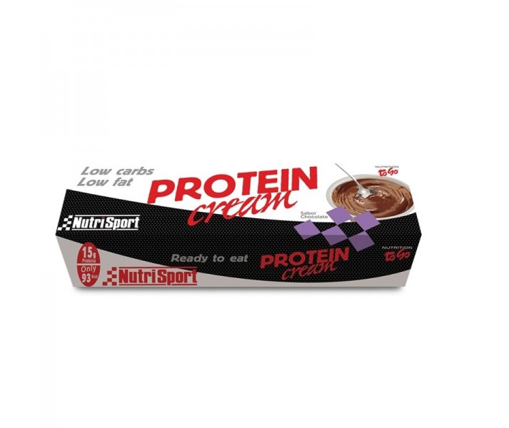 Tarrinas De Proteínas Nutrisport Protein cream sabor chocolate Pack 3 tarrinas