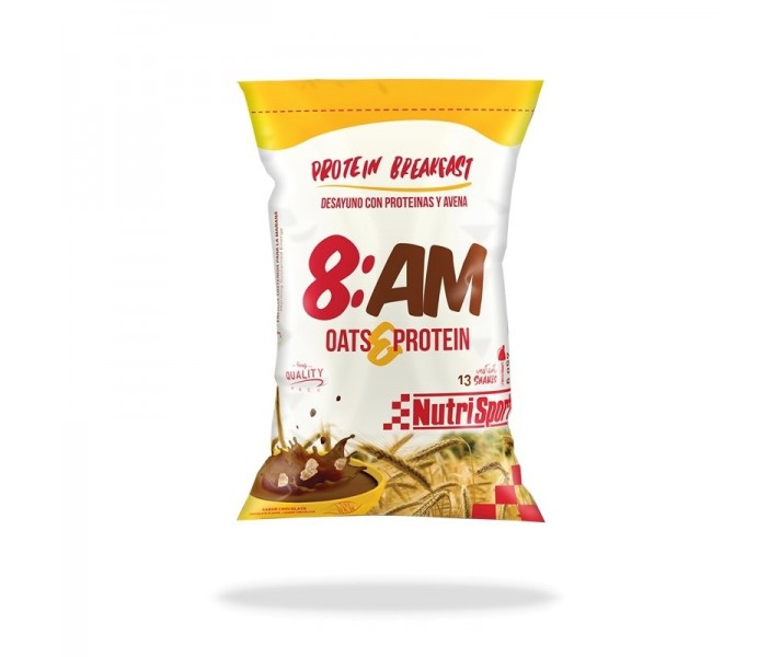 Proteínas Nutrisport 8:AM sabor chocolate