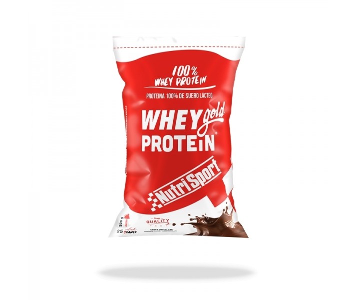 Proteínas Nutrisport Whey gold 500 sabor choco