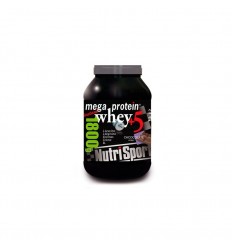 Proteínas Nutrisport Mega protein whey +5 sabor choco 1800gr