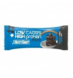 Caja de Barritas Nutrisport Low Carbs High Brownie 16 unidades