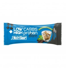 Caja de Barritas Nutrisport Low Carbs High Irish Cream 16 unidades