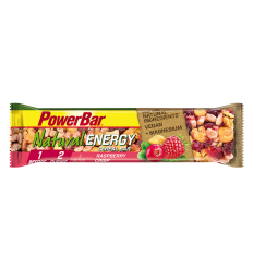 Caja Barritas de Cereales Energética Powerbar Natural Energy sabor Frambuesa 24