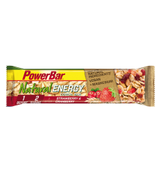 Caja Barritas de Cereales Energética Powerbar Natural Energy sabor Fresa 24 ud.