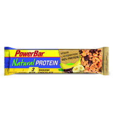 Caja Barritas de Cereales Energética Powerbar Natural + Protein 30% Choc. Plát.