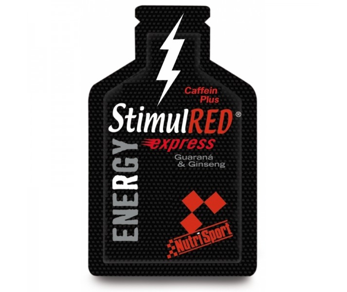 Caja Geles Energéticos Nutrisport Stimul Red express