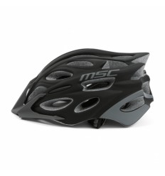 Casco Mtb Msc Pro Inmold Negro/Gris