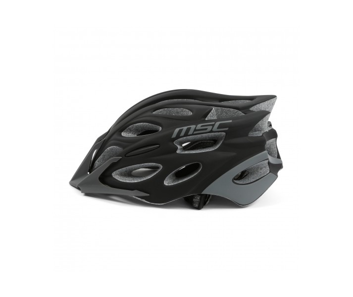 Casco Mtb Msc Pro Inmold Negro/Gris