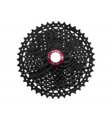 Cassette SUNRACE 11/42 10v MX3 Negro/Rojo