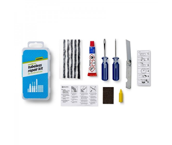 Kit Weldtite Reparation Tubeless 5 Mechas