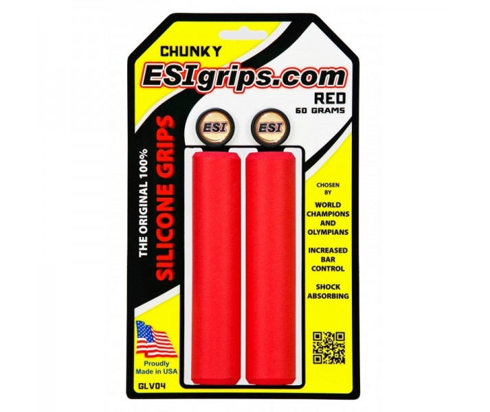 Puños MTB ESIGRIPS Chunky Rojo| CHRED