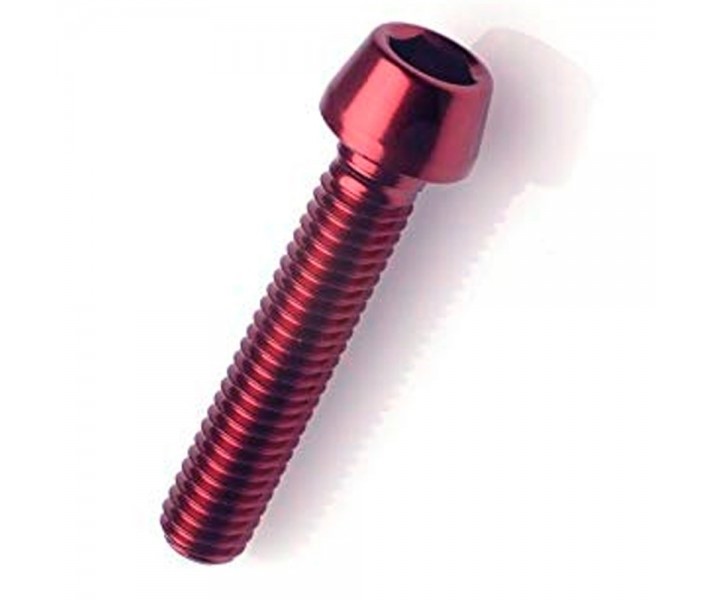Tornillo Aluminio KCNC 5x14mm Rojo