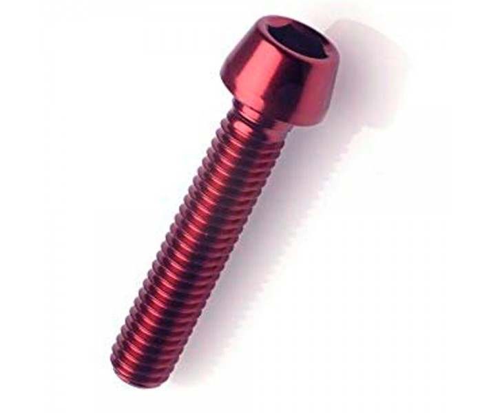 Tornillo Aluminio KCNC 5x14mm Rojo