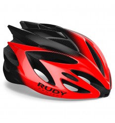 Casco Rudy Project Rush Rojo / Negro (Brillo) Visor Incluido