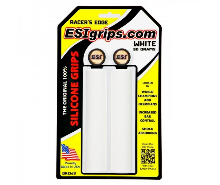 Puños MTB ESIGRIPS Racer's Edge Blanco| REWHT